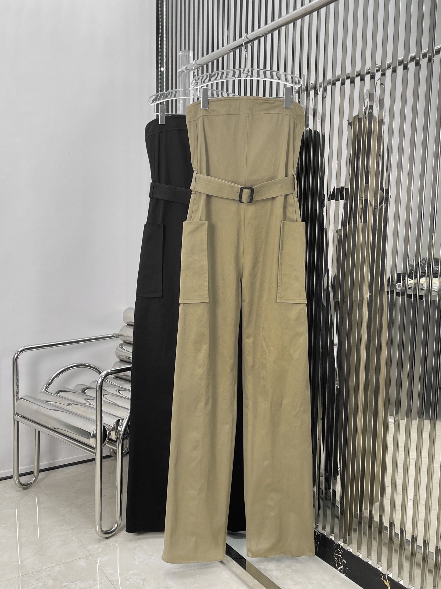 Tube Top Overalls