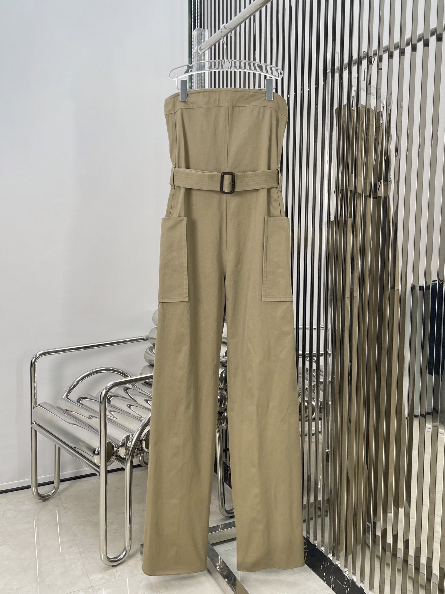 Tube Top Overalls