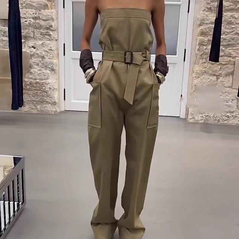 Tube Top Overalls