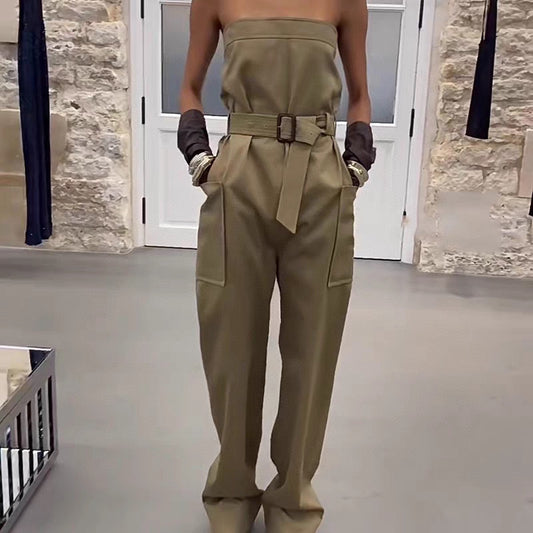 Tube Top Overalls