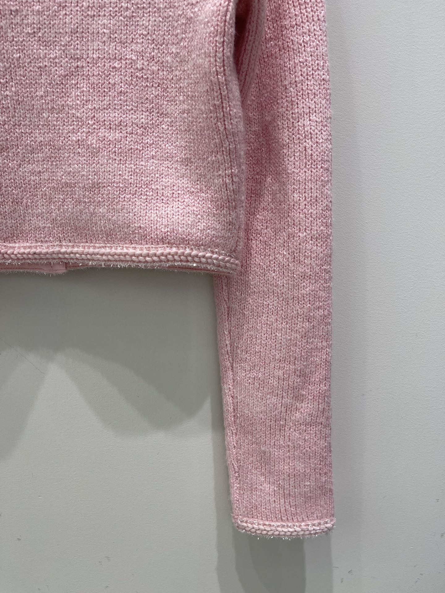 Knitted cardigan top + short skirt