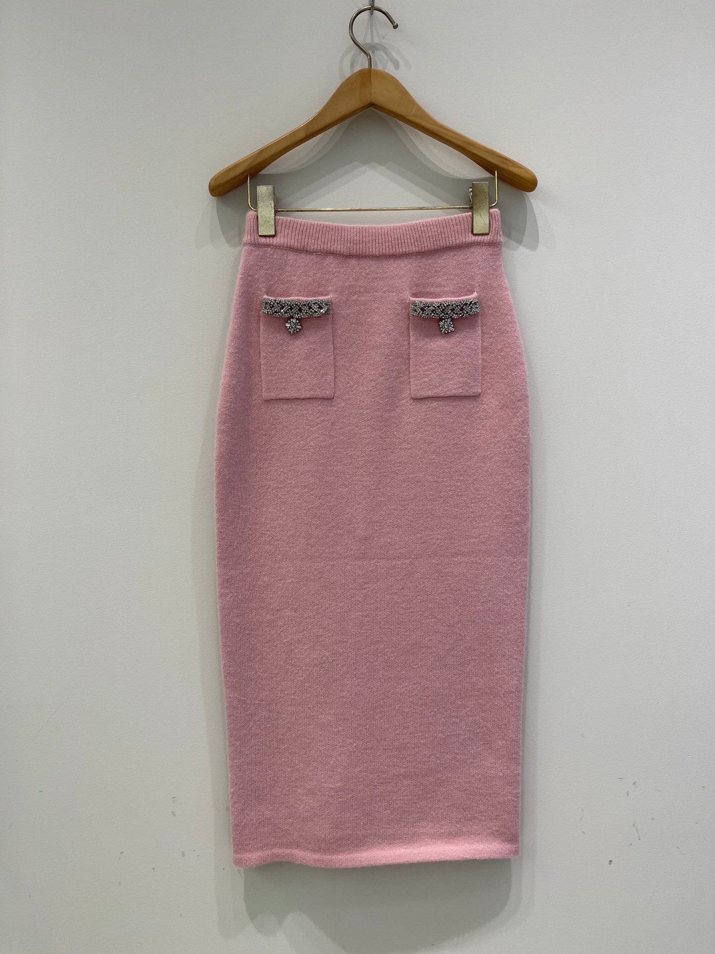 Knitted top + long skirt