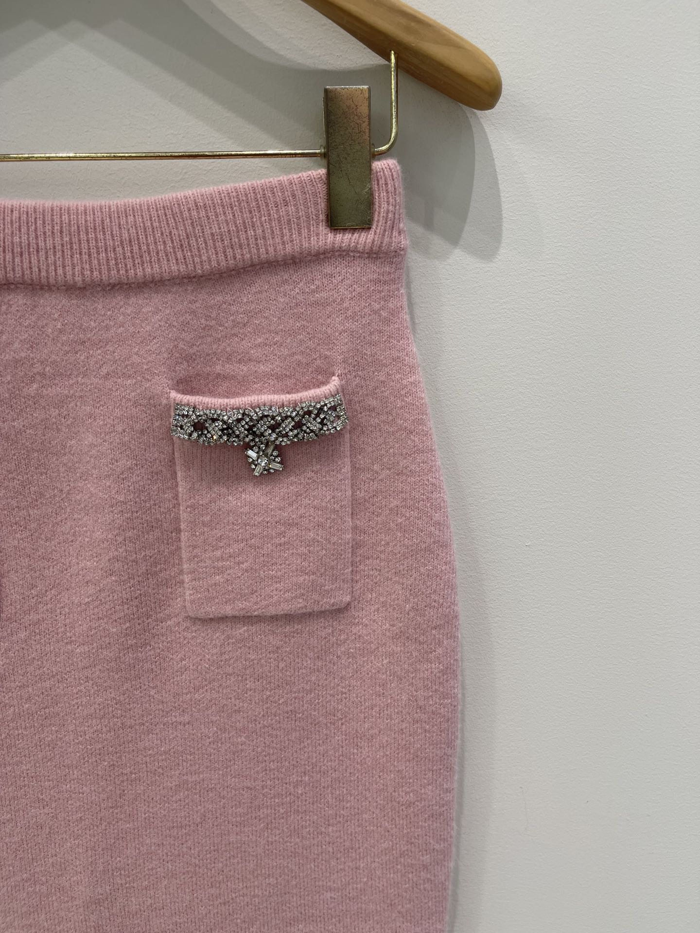 Knitted top + long skirt