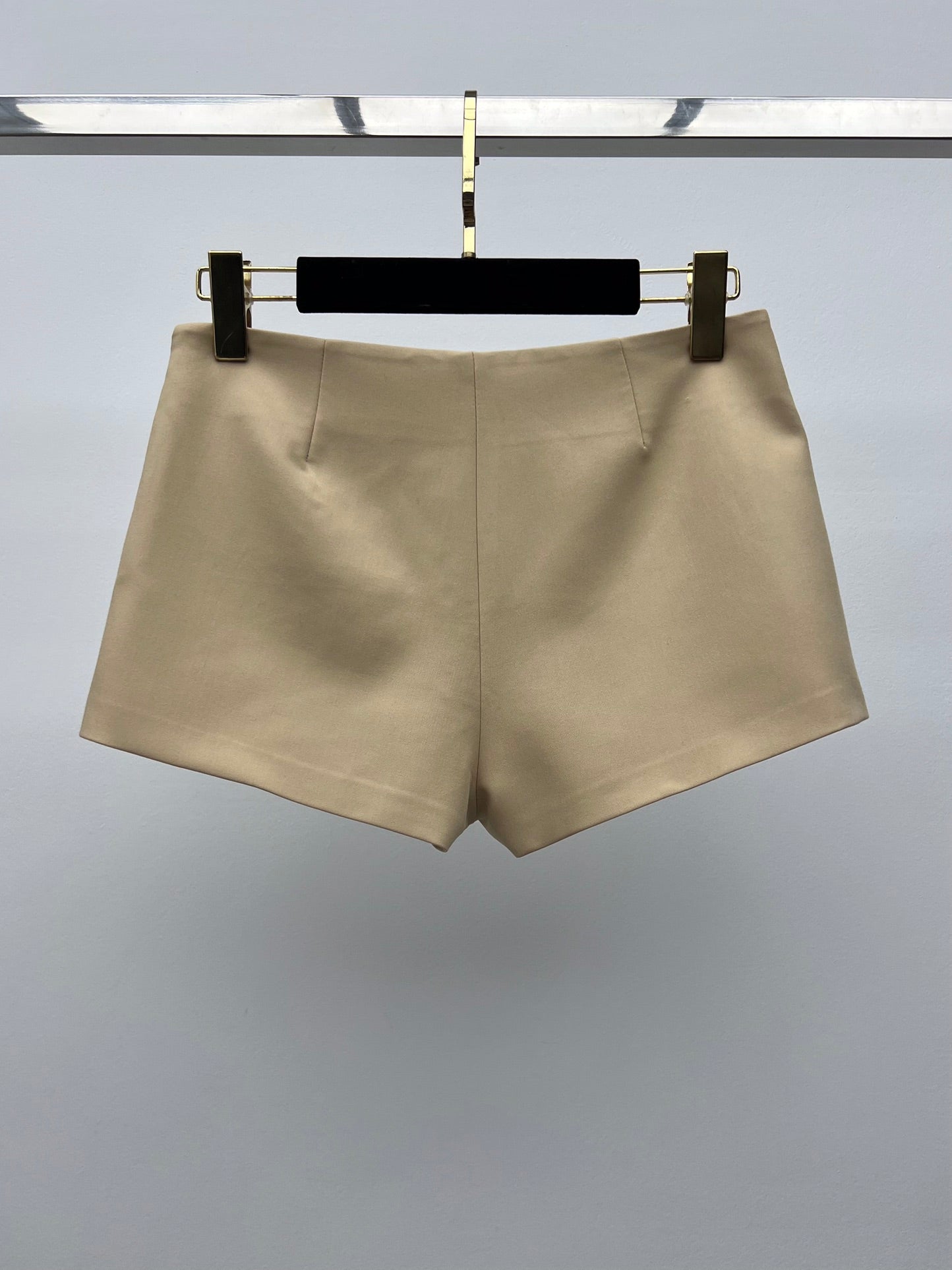 Mirror sequin shorts
