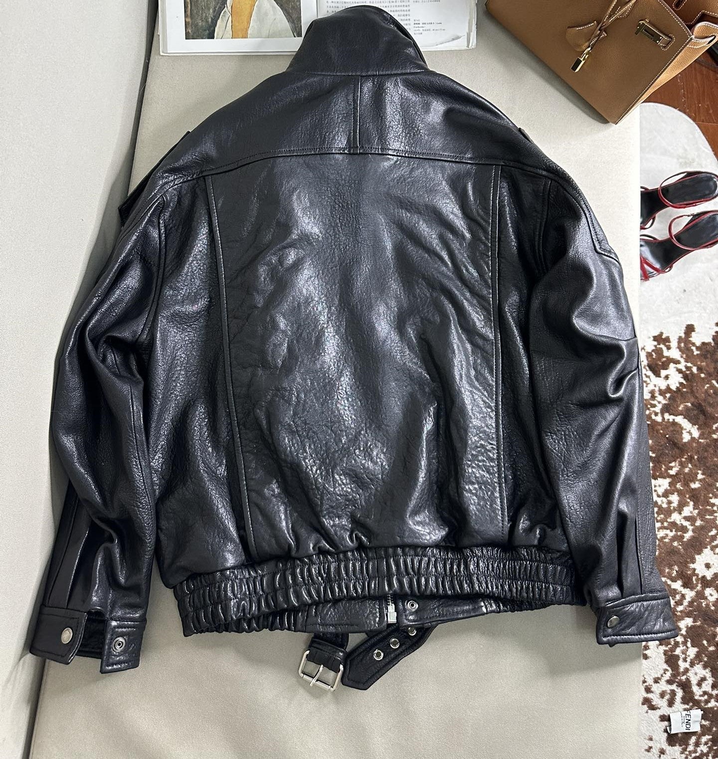 Top quality leather jacket