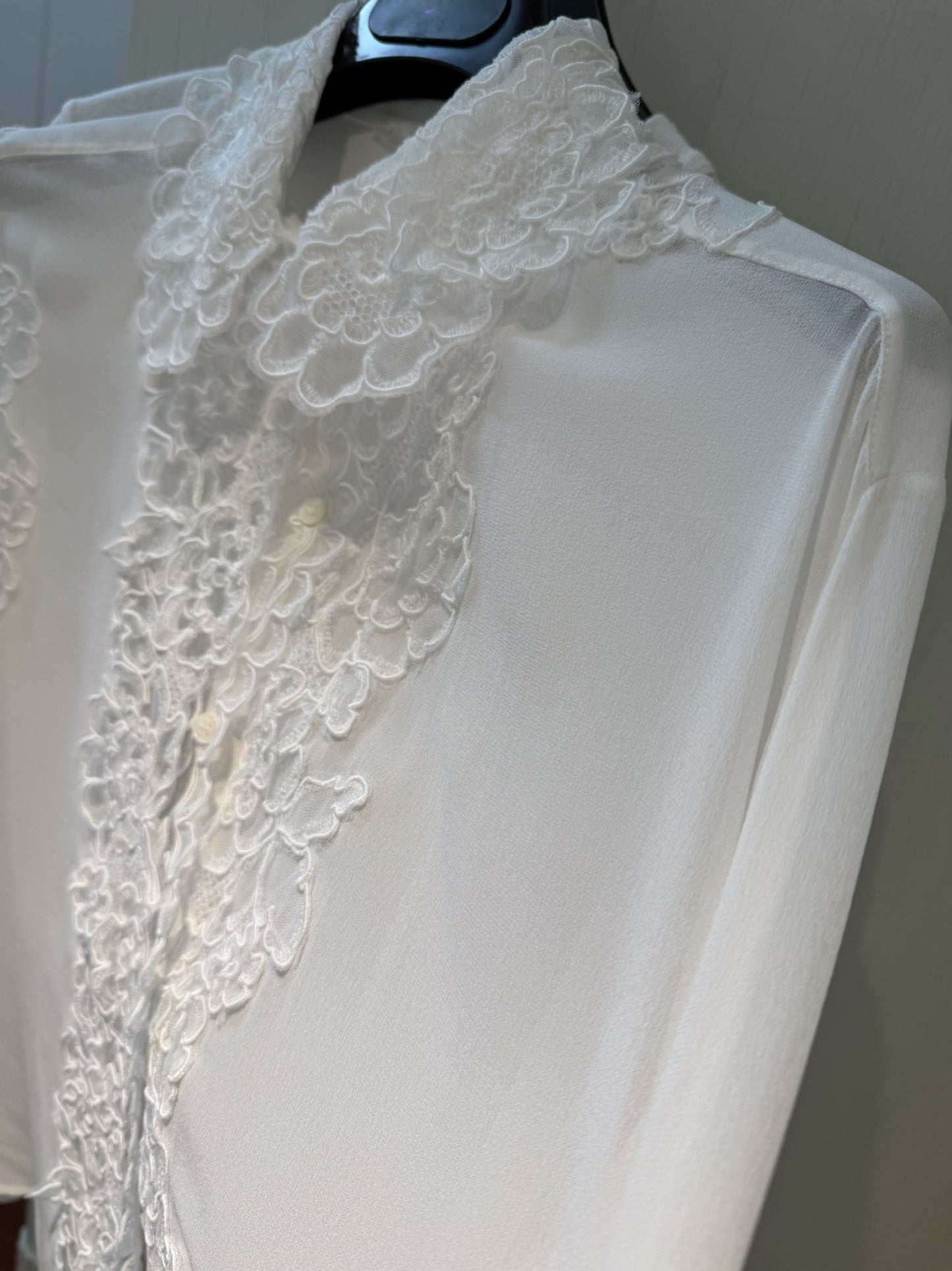 Silk floral shirt