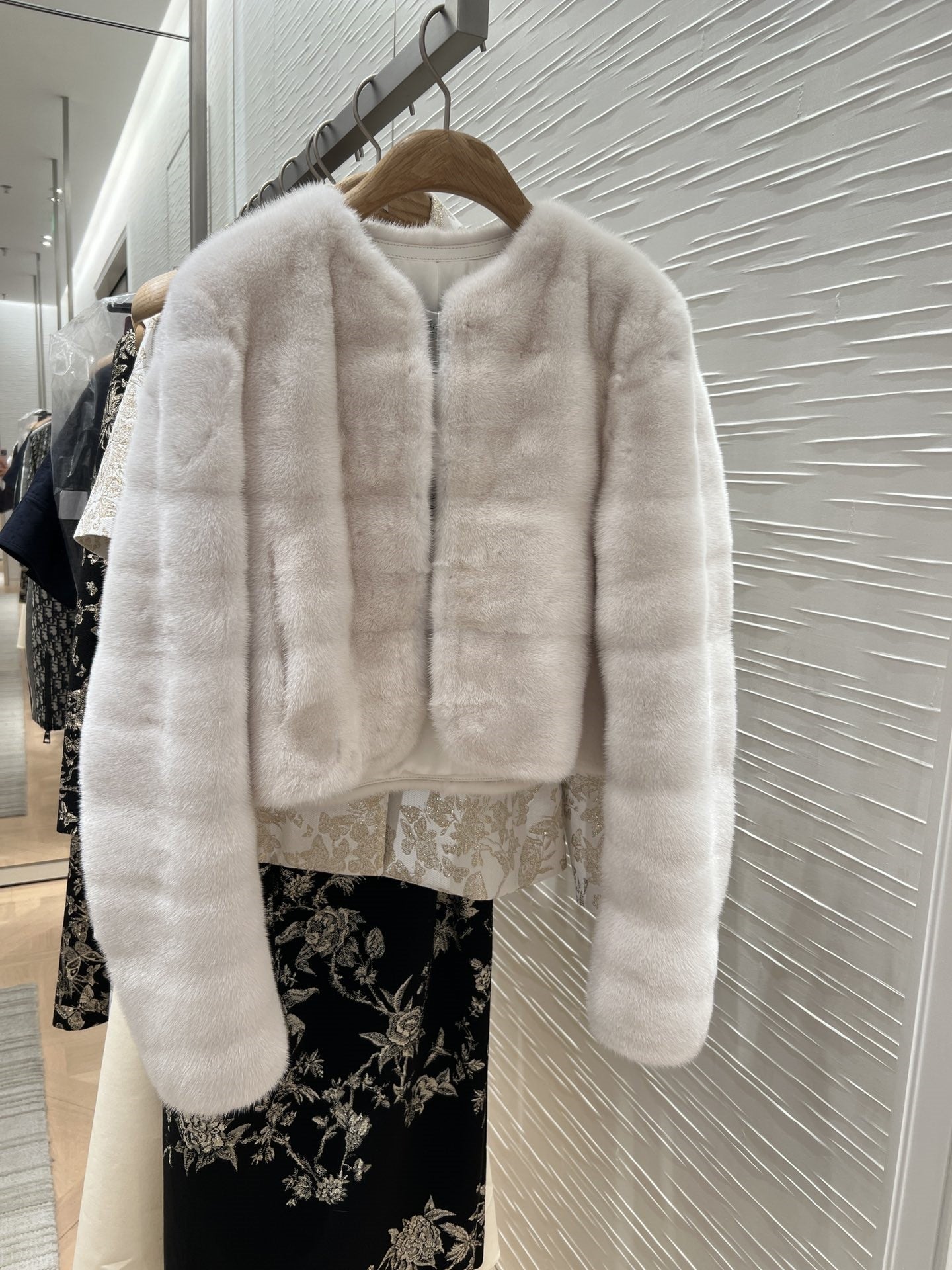 White Mink Coat