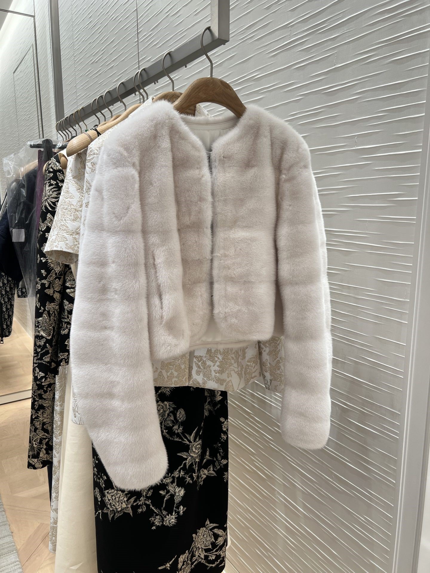 White Mink Coat
