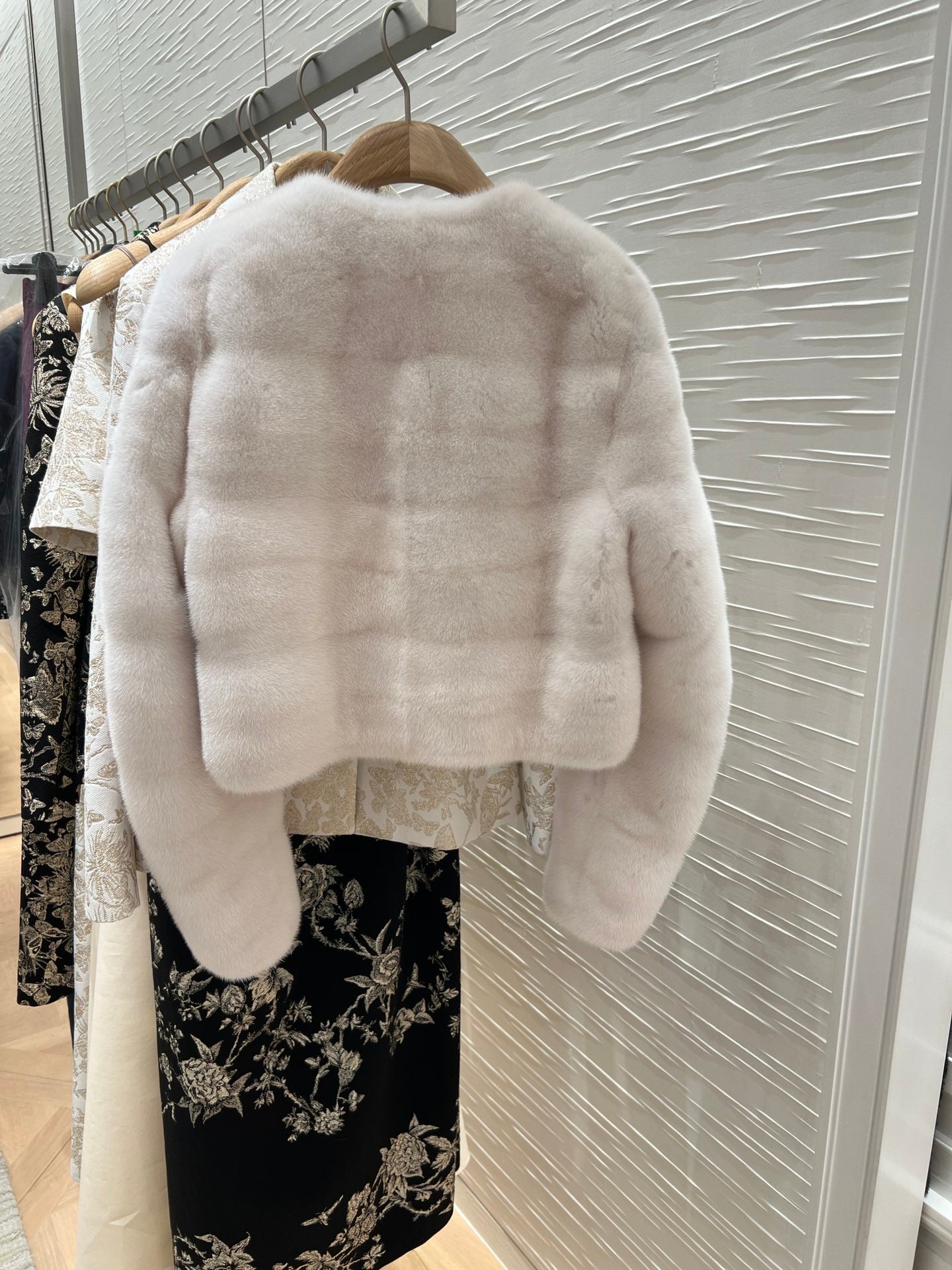 White Mink Coat