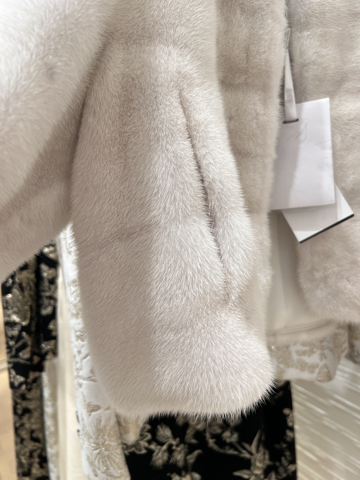 White Mink Coat