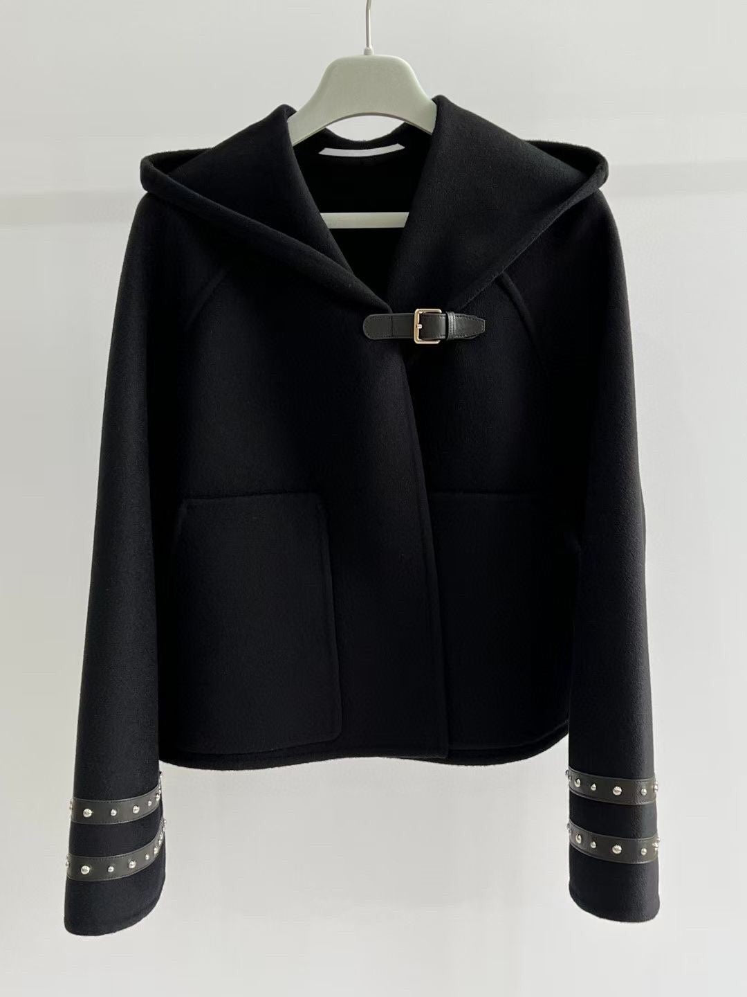 Black Hooded Jacket