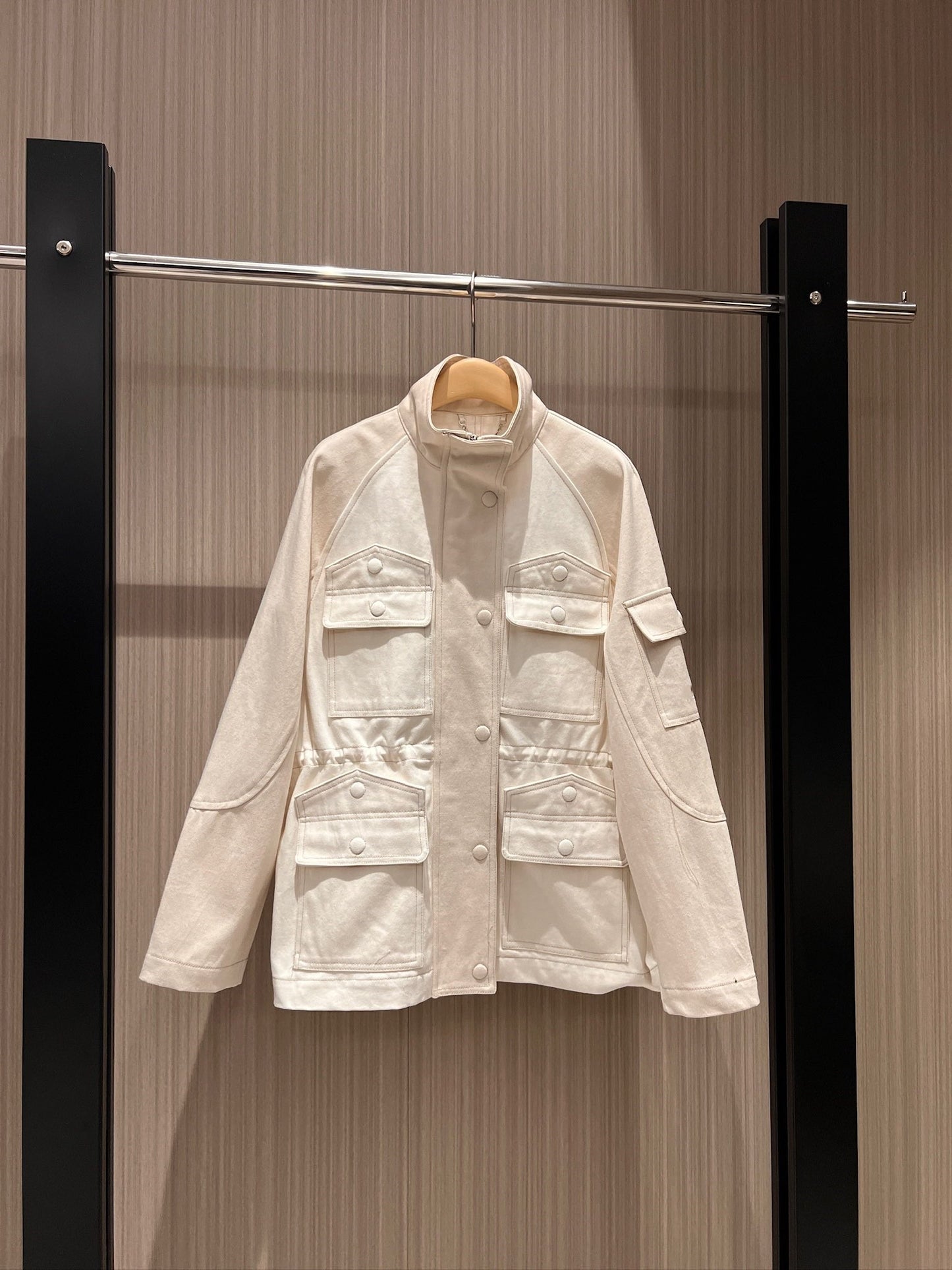 Workwear denim jacket suit